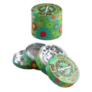 BL Smoking For Peace Aluminum Grinder 4P
