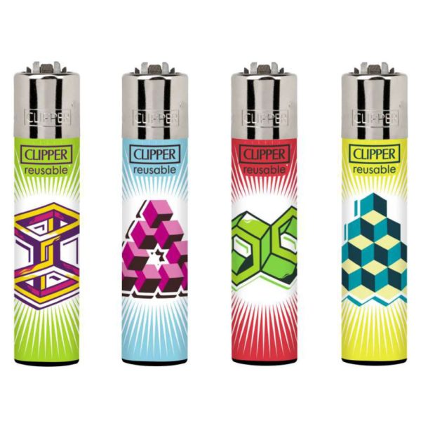 Clipper vžigalnik Optic Illusion