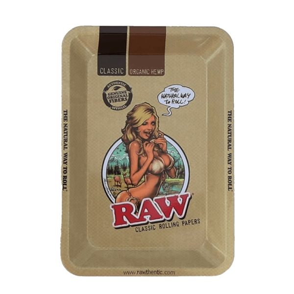 RAW Rolling Tray Girl